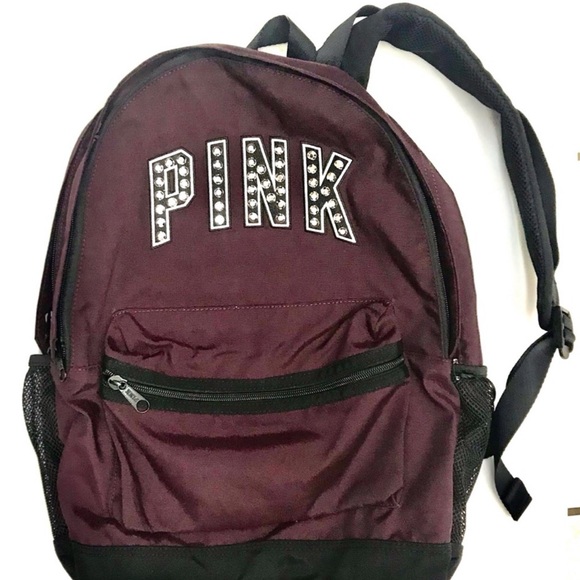 PINK Victoria's Secret Handbags - Victoria’s Secret Pink Backpack Women’s Bling
